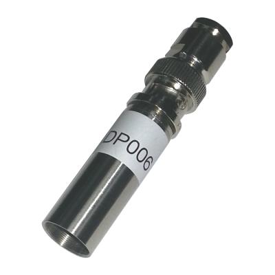 bnc to 1/2 in microphone thread adapter, 47 pf with shorting cap for use as a dummy microphone. simulates load from 1 in microphone.